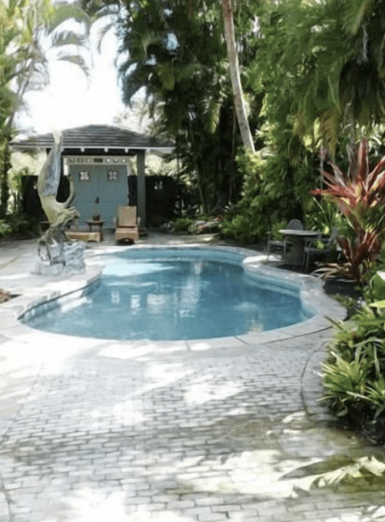 pool at kauai villa